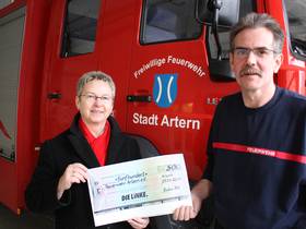 Feuerwehrverein Artern bekam 500 Euro